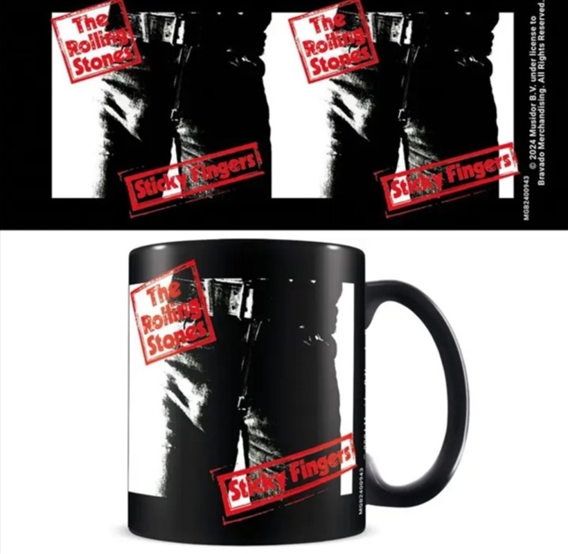 The Rolling Stones (Sticky Fingers) Black Pod Mug/Product Detail/Mugs