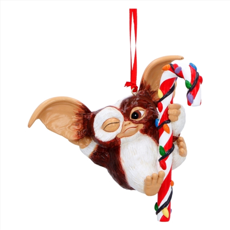 Gremlins Gizmo Festive Candy Cane Hanging Ornament/Product Detail/Decor
