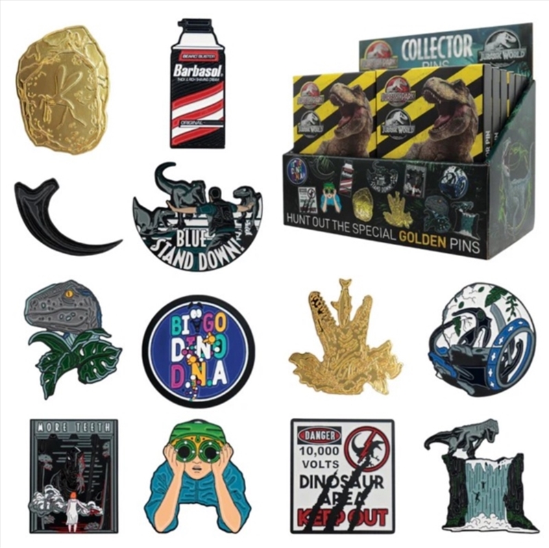 Jurassic World Mystery Pin Badge/Product Detail/Buttons & Pins