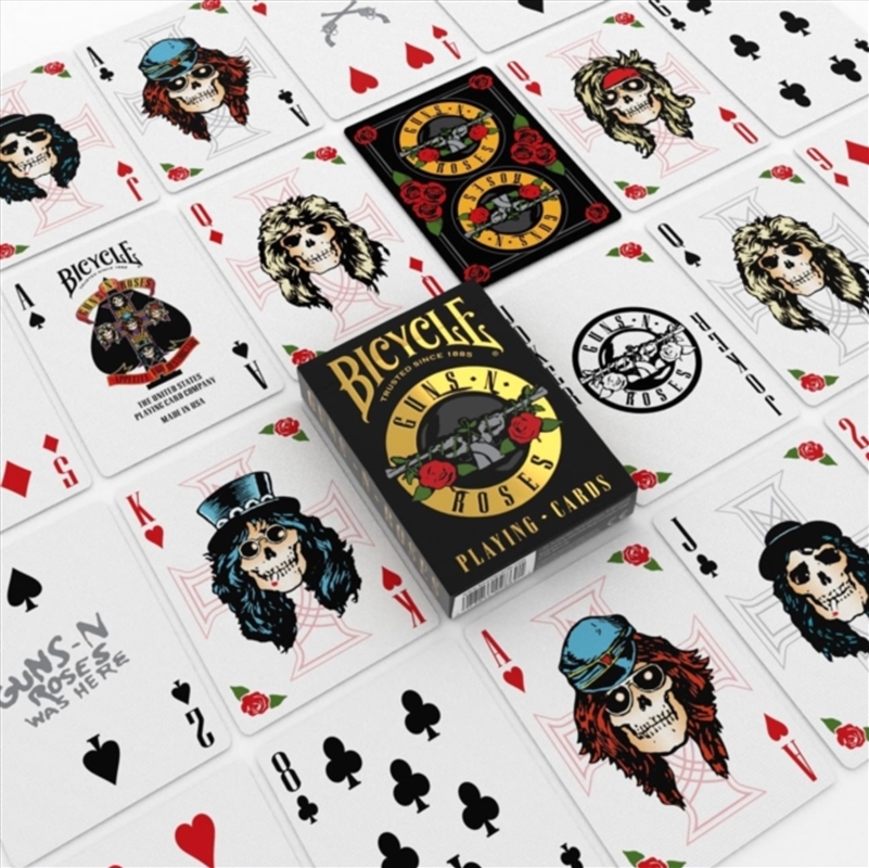 Bicycle Guns N Roses Playing Cards/Product Detail/Card Games