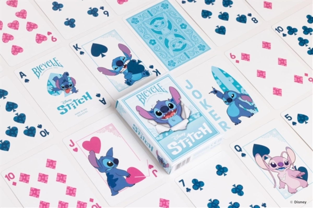 Bicycle Disney Stitch Blue Playing Cards/Product Detail/Card Games