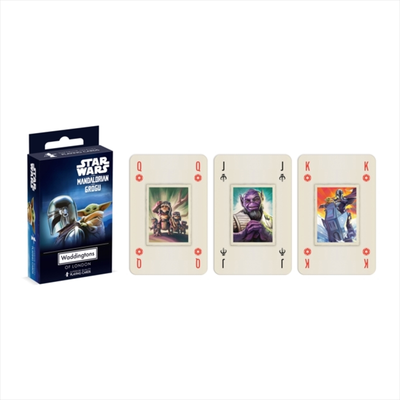 Mandalorian & Grogu Waddingtons Number 1 Playing Cards/Product Detail/Card Games