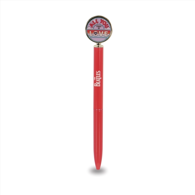 Pen Metal 2D Topper - The Beatles (All You Need Is Love)/Product Detail/Stationery