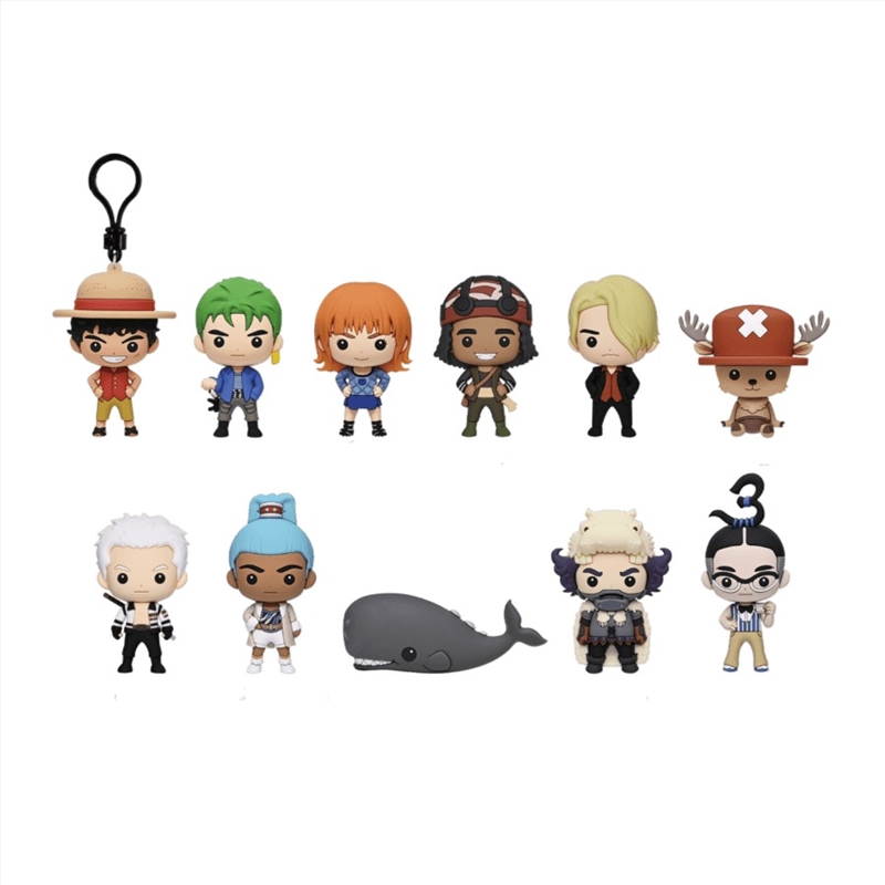 One Piece (Netflix) - 3D Bag Clips Blind Bag Series 2 (Sent At Random)/Product Detail/Keyrings