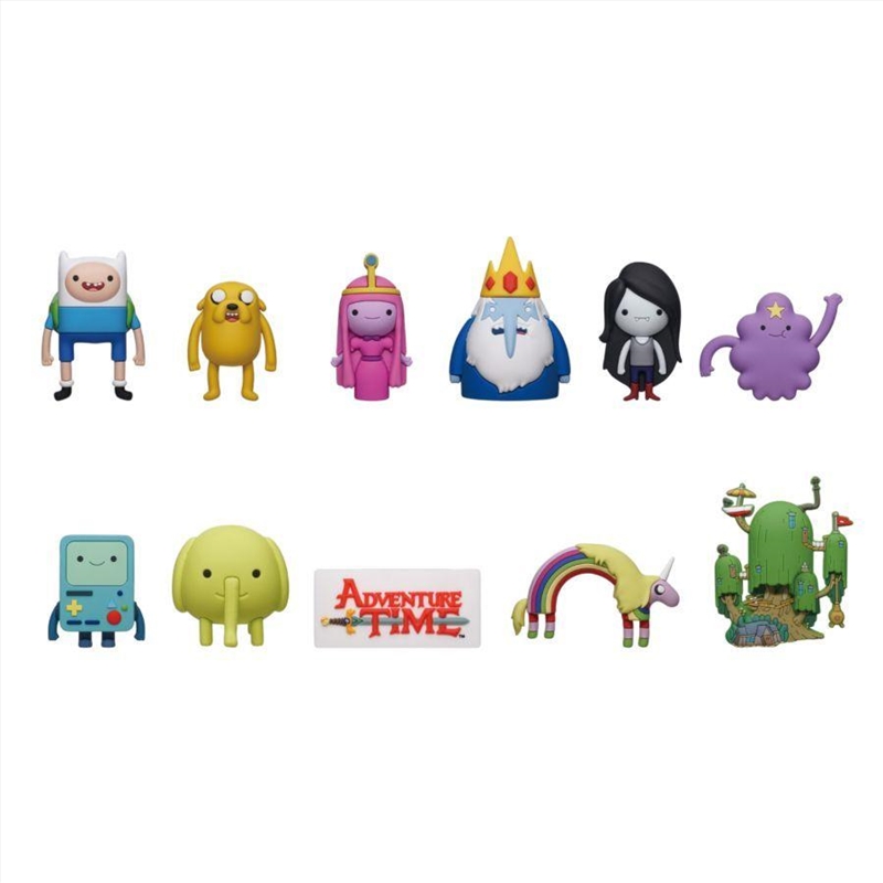 Adventure Time - 3D PVC Foam Bag Clips Series 1 Blind Bag (Sent At Random)/Product Detail/Keyrings