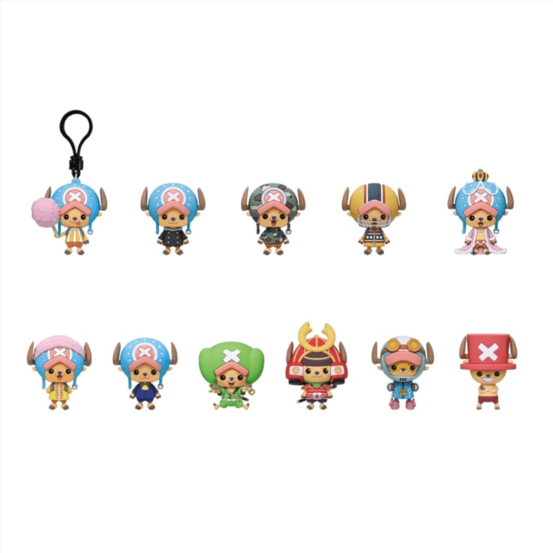 One Piece - Best of Chopper 3D Bag Clips Blind Bag Series 8 (Sent At Random)/Product Detail/Keyrings