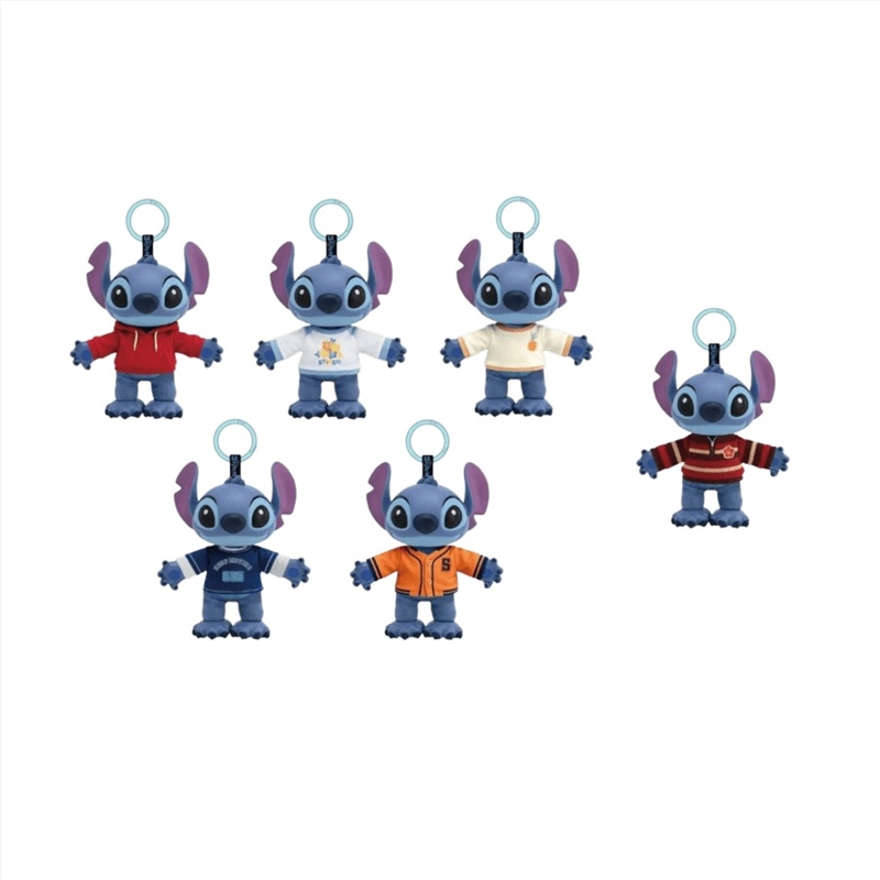 Lilo & Stitch - Stitch Plush Figural Bag Clip Series 1 Blind Box (Sent At Random)/Product Detail/Keyrings