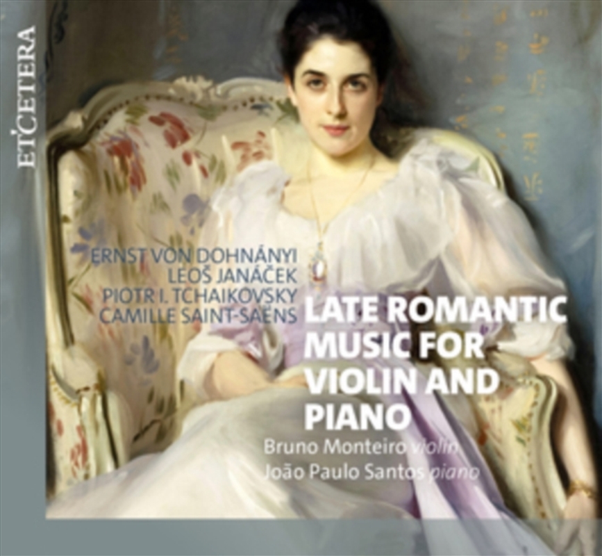 Late Romantic Works For Violin And Piano/Product Detail/Classical