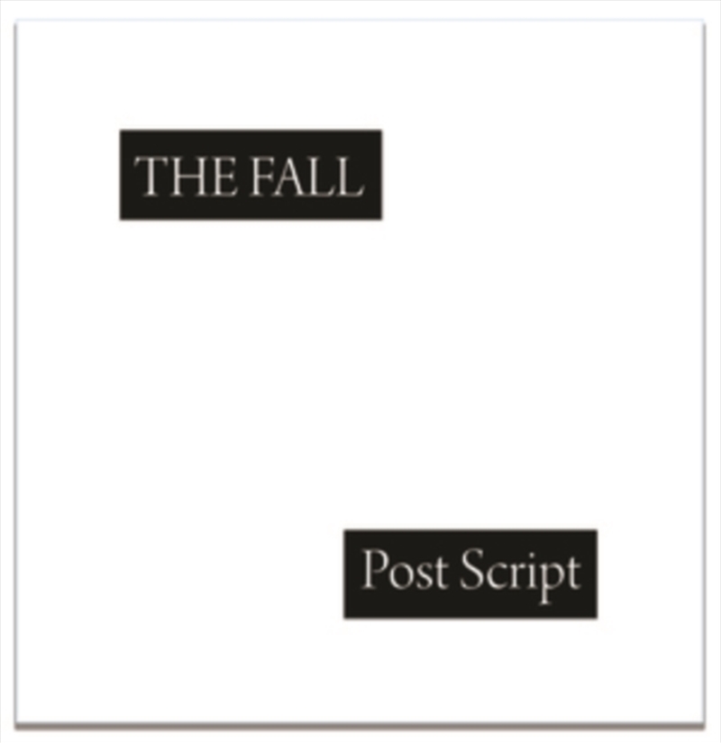 Post Script - White Vinyl/Product Detail/Alternative