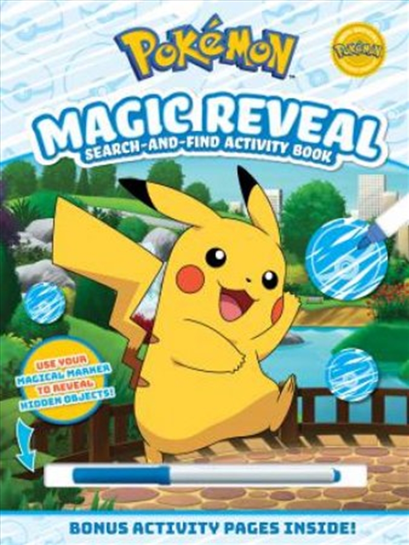 Pokemon: Magic Reveal Search-And-Find Activity Book/Product Detail/Kids Activity Books