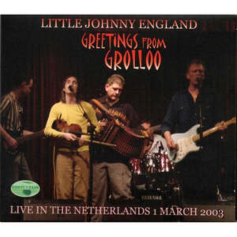 Greetings From Grolloo Live In The Netherlands 1st March 2003/Product Detail/Rock/Pop