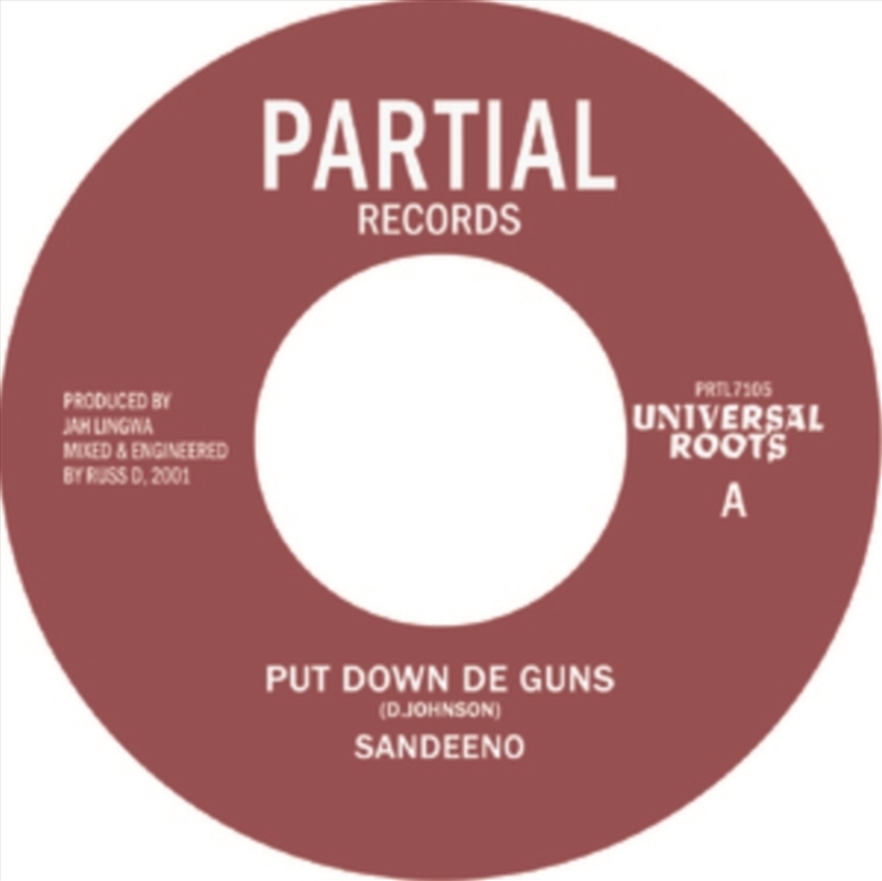 Put Down De Guns/Product Detail/Reggae