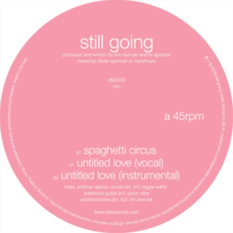 Spaghetti Circus/Product Detail/Dance