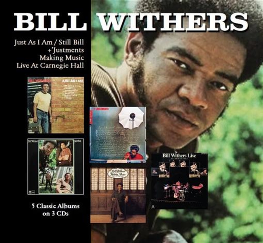 Just As I Am / Still Bill / + Justments / Making Music / Live At Carnegie Hall Five Albums On Three/Product Detail/R&B