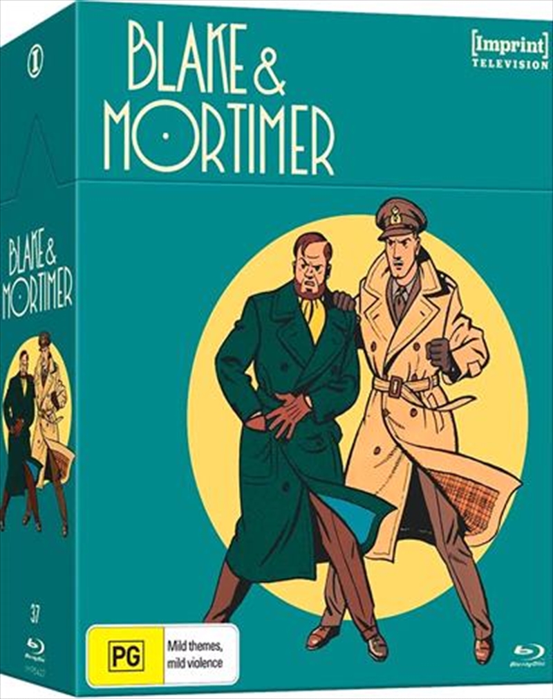 Blake And Mortimer - Limited Edition  Complete Collection - Imprint Television #37 - Hardbox/Product Detail/Drama