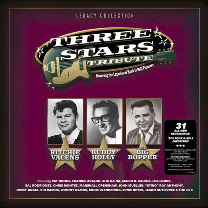 Three Stars Tribute/Product Detail/Rock/Pop