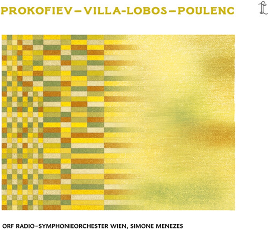 Prokofiev Villa-Lobos & Poulenc/Product Detail/Classical