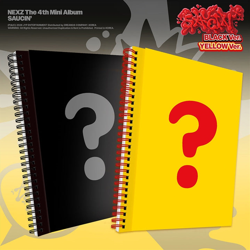 Nexz - Saucin' 4th Mini Album Standard Ver Set/Product Detail/World