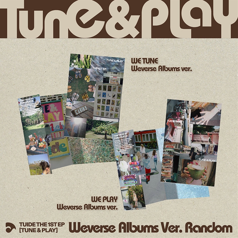 Tuide - Tune & Play 1st Ep Weverse Albums Ver Random/Product Detail/World