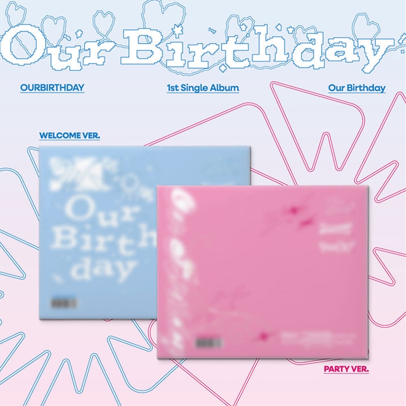 Ourbirthday - Our Birthday 1st Single Album Photobook Ver Random/Product Detail/World