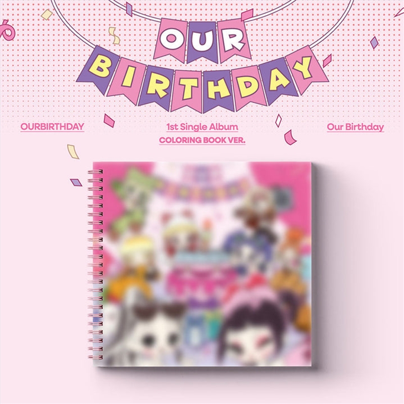 Ourbirthday - Our Birthday 1st Single Album Coloring Book Ver/Product Detail/World