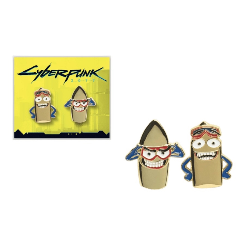 Cyberpunk 2077 – ‘Skippy’ Bullet Pin Set/Product Detail/Buttons & Pins