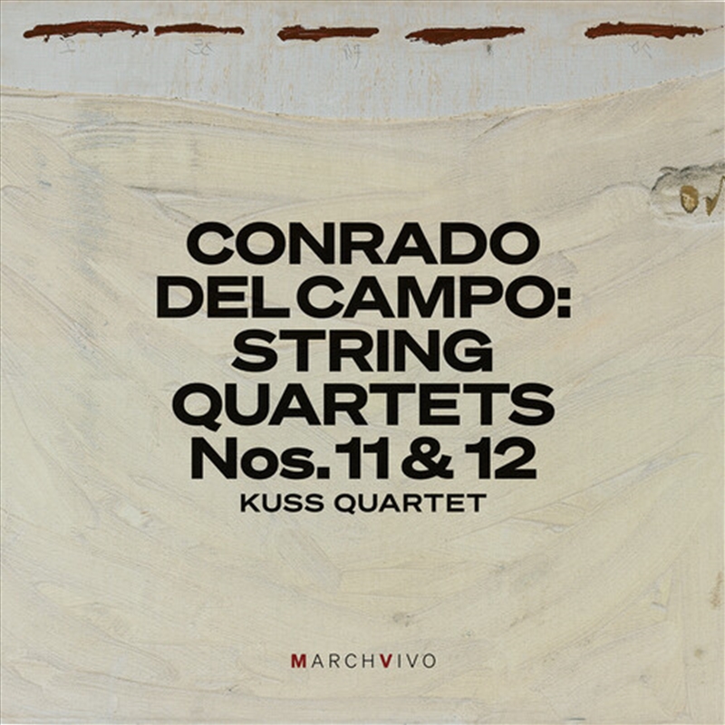 Conrado Del Campo: Str Quartets Nos. 11 & 12 (Live/Product Detail/Classical