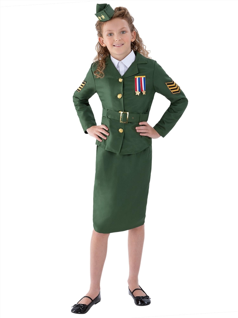 Ww2 Army Girl Costume - Size L/Product Detail/Costumes