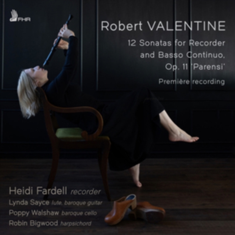 Robert Valentine: 12 Sons For Recorder & Basso Con/Product Detail/Classical