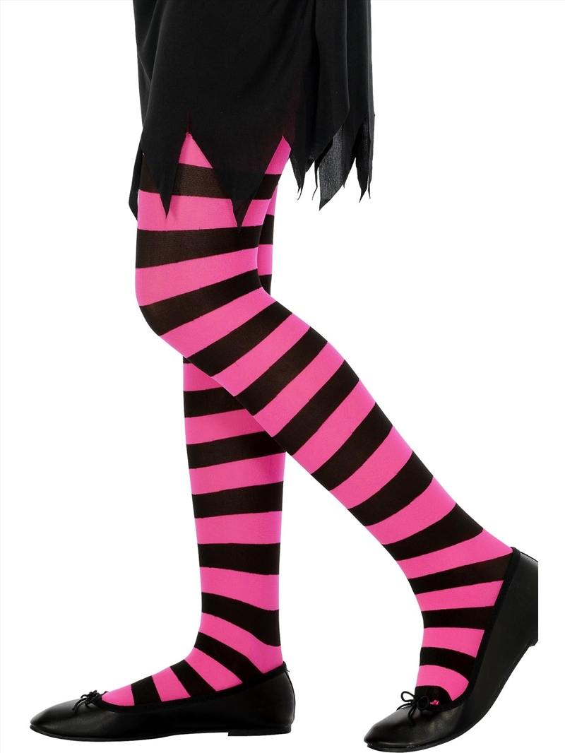 Tights, Black Fuchsia, Age 6-12/Product Detail/Costumes