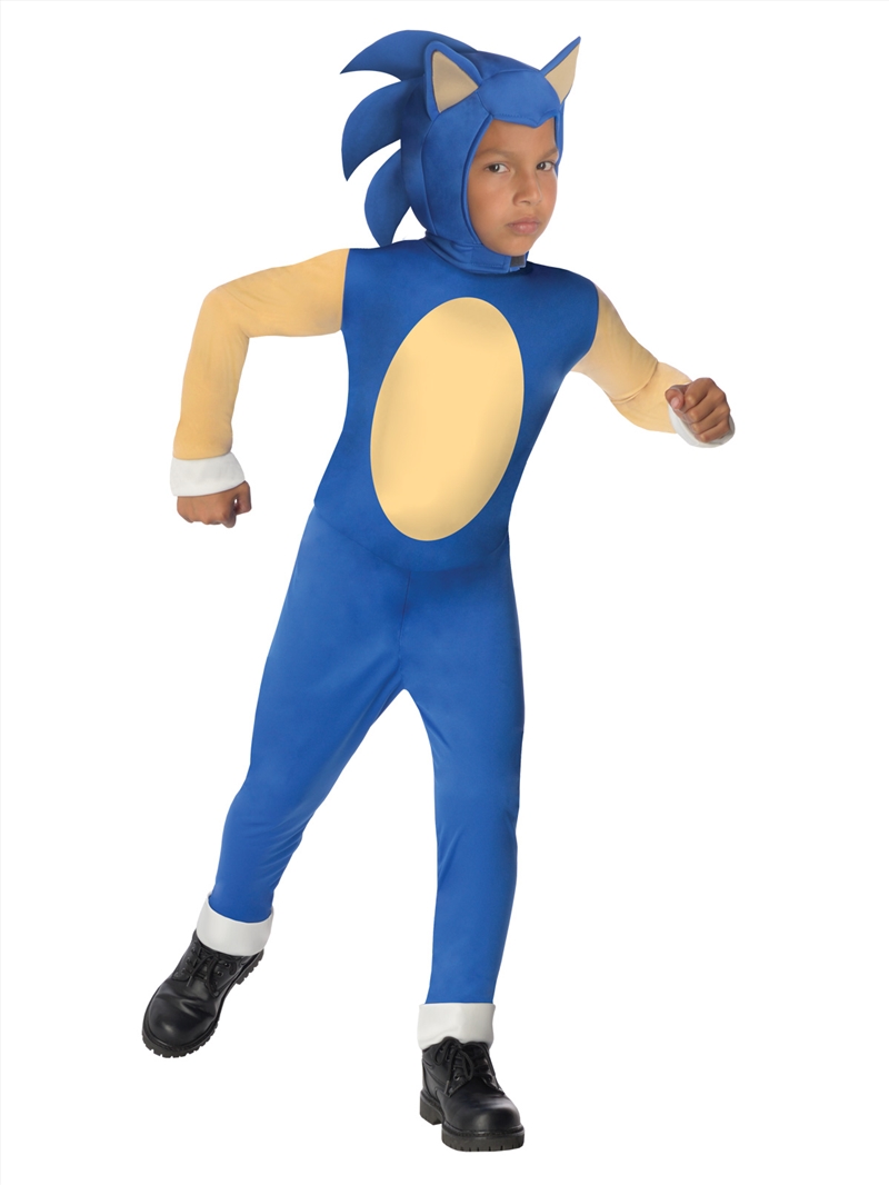 Sonic The Hedgehog Classic Jumpsuit - Size 6-8/Product Detail/Costumes