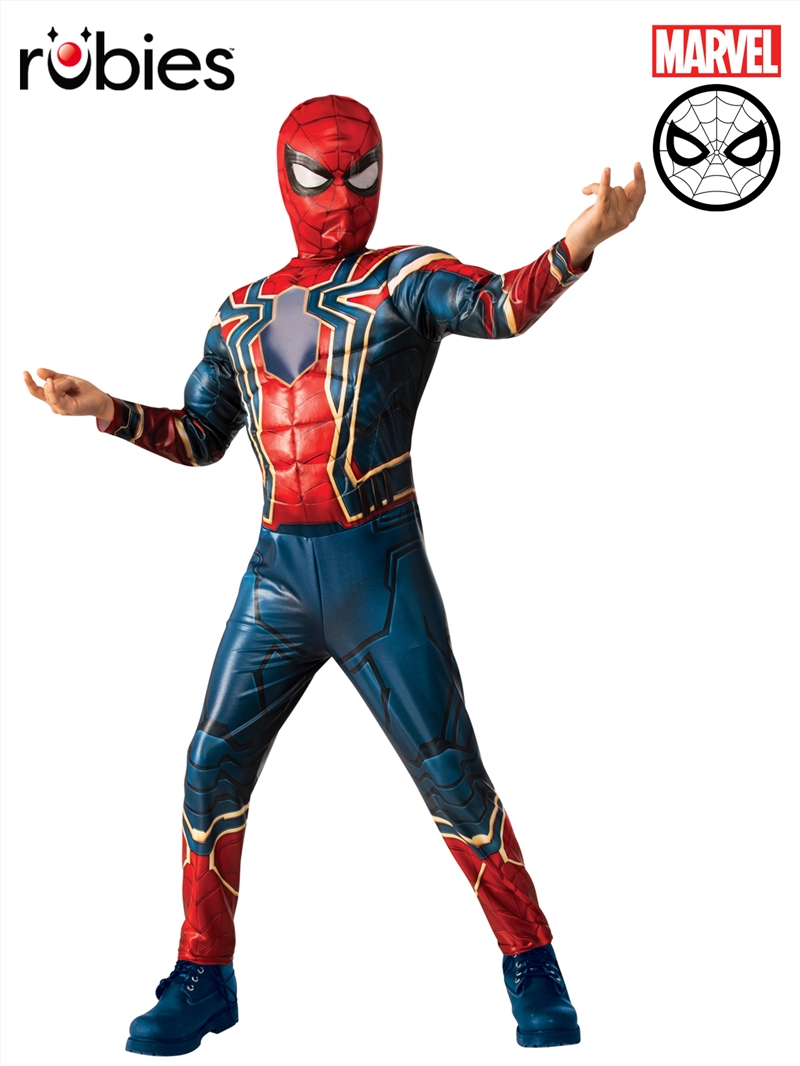 Spider-Man Iron-Spider Deluxe Costume - Size 6-8/Product Detail/Costumes