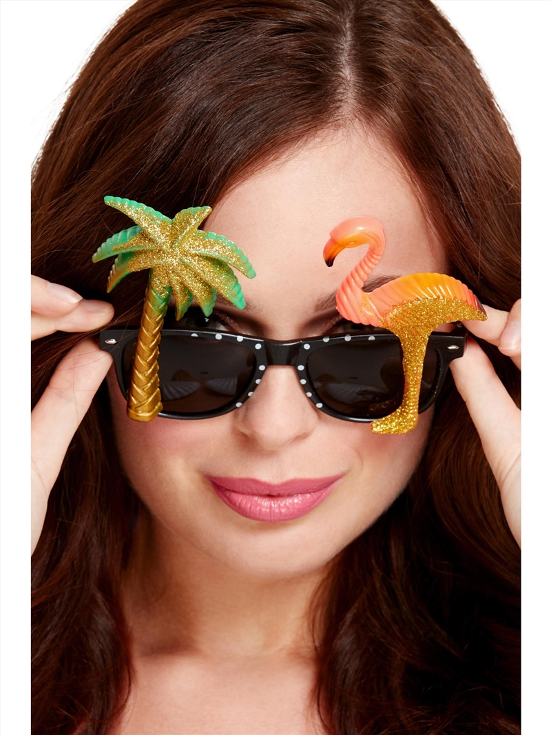 Specs With Flamingo & Palm Tree/Product Detail/Costumes