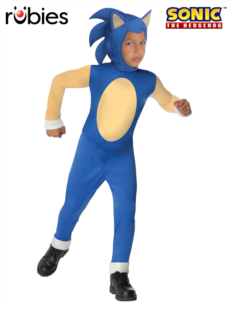 Sonic The Hedgehog Classic Jumpsuit - Size 9-10/Product Detail/Costumes