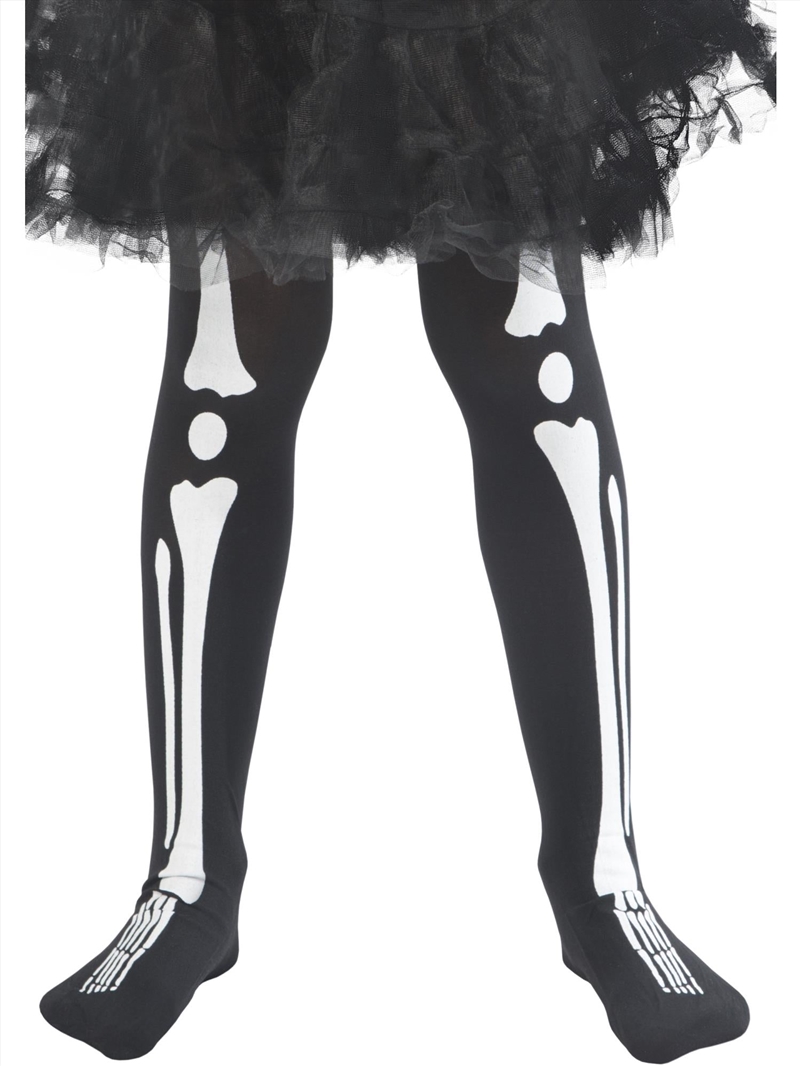 Skeleton Tights - Size 6-12 Yrs/Product Detail/Costumes