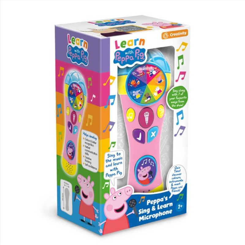 Peppa's Sing & Learn Microphone/Product Detail/Toys
