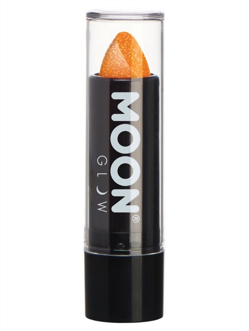 Moon Glow - Neon Uv Glitter Lipstick, Orange/Product Detail/Costumes