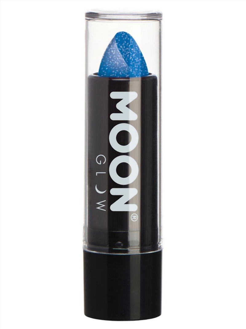Moon Glow - Neon Uv Glitter Lipstick, Blue/Product Detail/Costumes