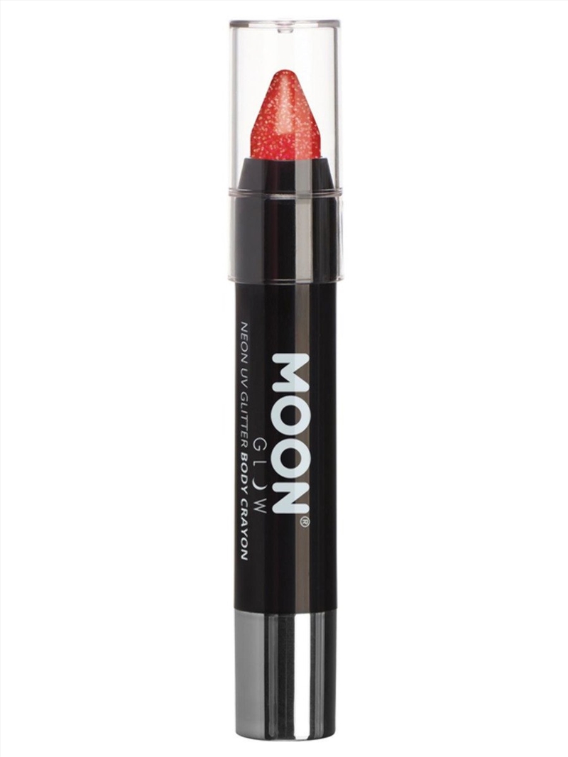 Moon Glow - Neon Uv Glitter Body Crayons, Red/Product Detail/Costumes
