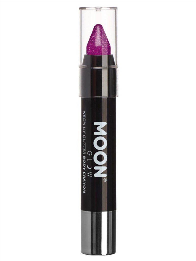 Moon Glow - Neon Uv Glitter Body Crayons, Purple/Product Detail/Costumes