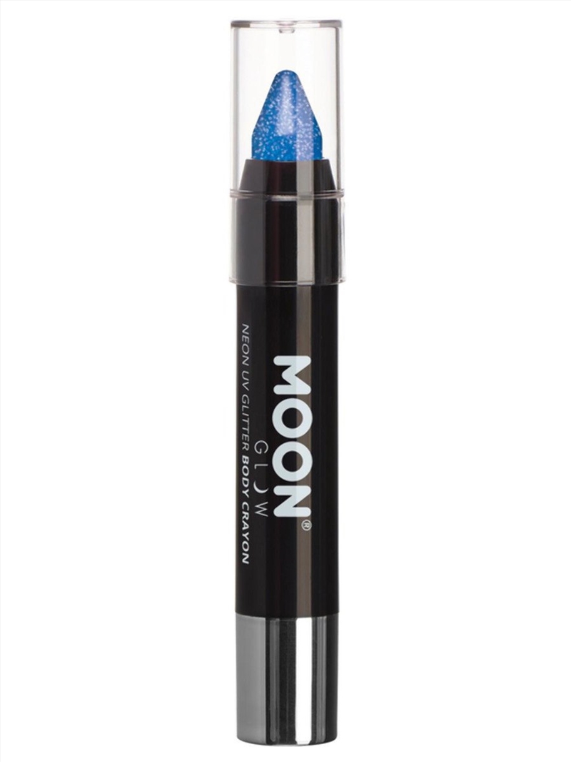 Moon Glow - Neon Uv Glitter Body Crayons, Blue/Product Detail/Costumes