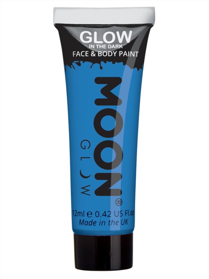 Moon Glow - Glow In The Dark Face Paint, Blue/Product Detail/Costumes