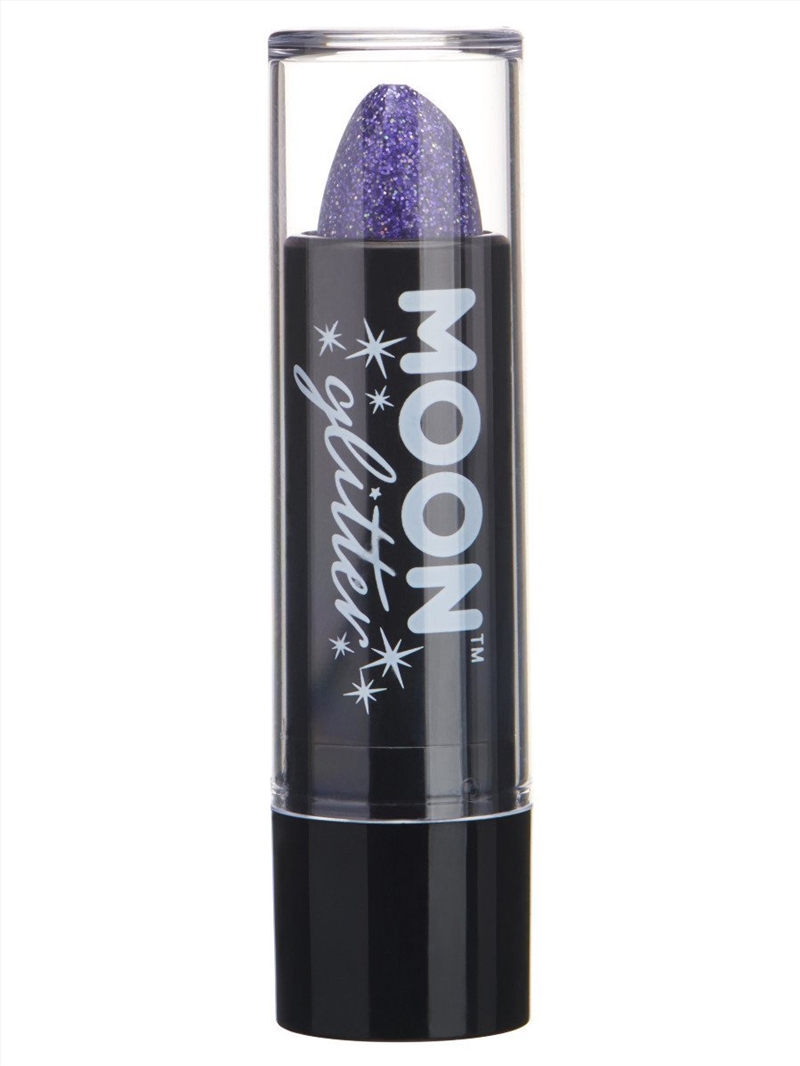 Moon Glitter Holographic Glitter Lipstick, Purple/Product Detail/Costumes