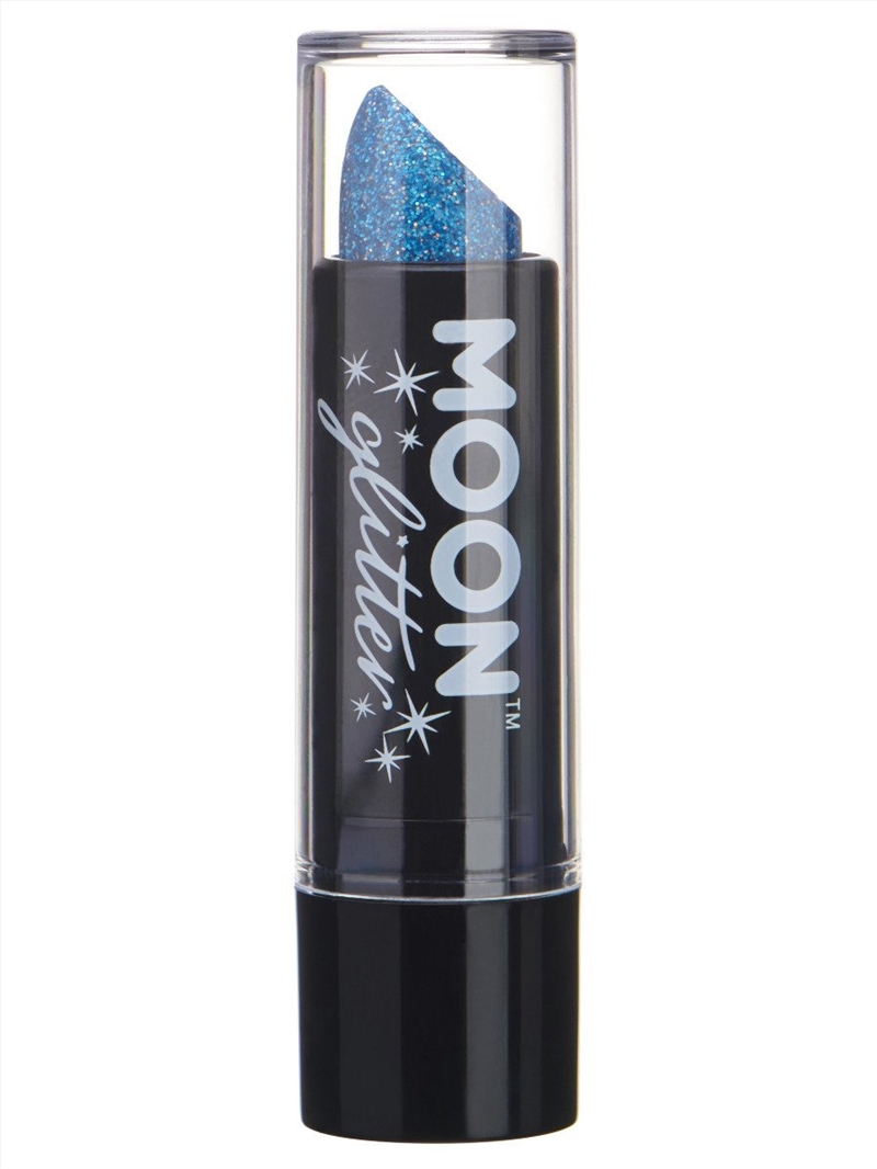 Moon Glitter Holographic Glitter Lipstick, Blue/Product Detail/Costumes