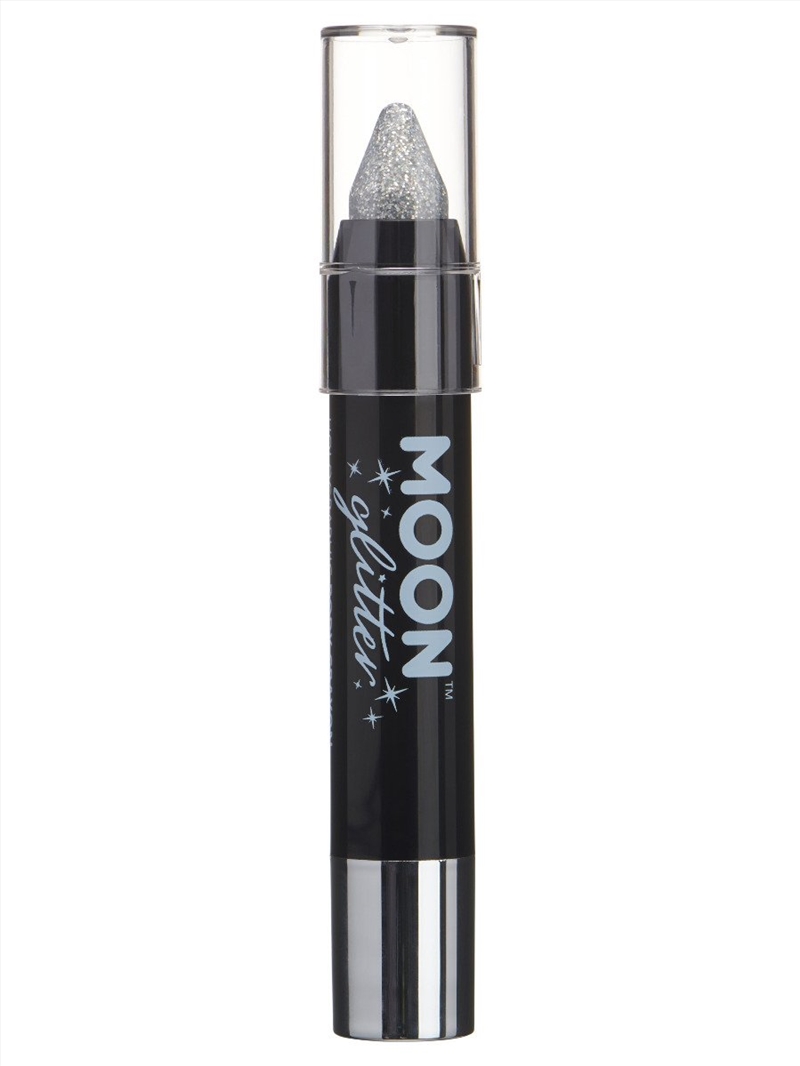 Moon Glitter Holographic Body Crayons, Silver/Product Detail/Costumes