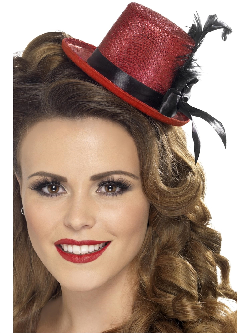 Mini Top Hat, Red/Product Detail/Costumes
