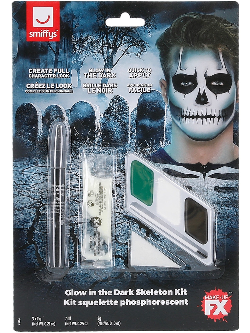 Make-Up Skeleton Glow In The Dark Kit/Product Detail/Costumes