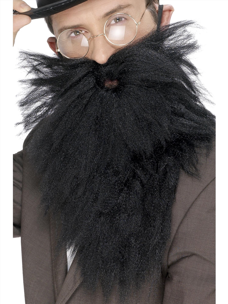 Long Beard & Moustache, Black/Product Detail/Costumes
