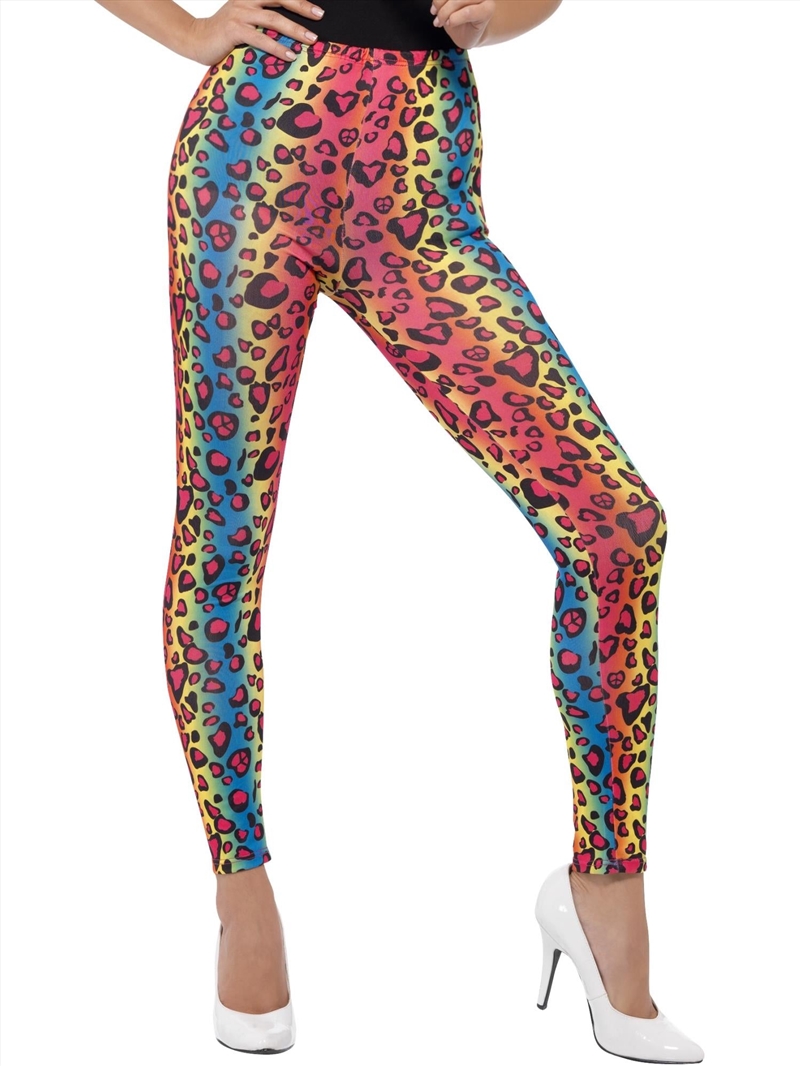 Leopard Print Leggings, Neon/Product Detail/Costumes