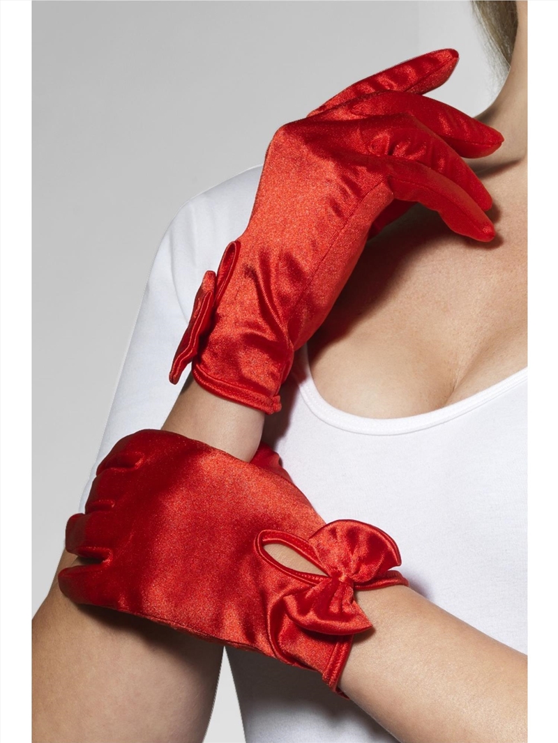 Gloves Short & Red -/Product Detail/Costumes